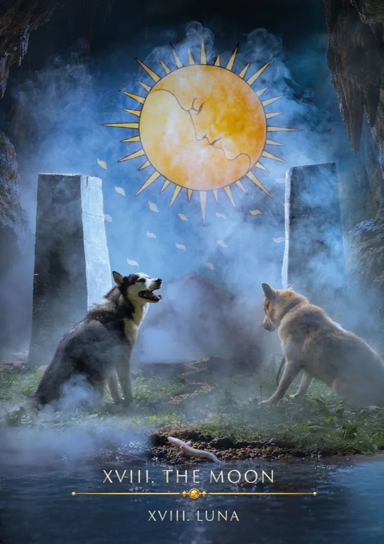 Karta XVIII. Luna